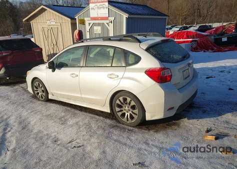 2014 Subaru Impreza 2.0I Sport Premium из США, поврежденный, VIN JF1GPAL66E8223013